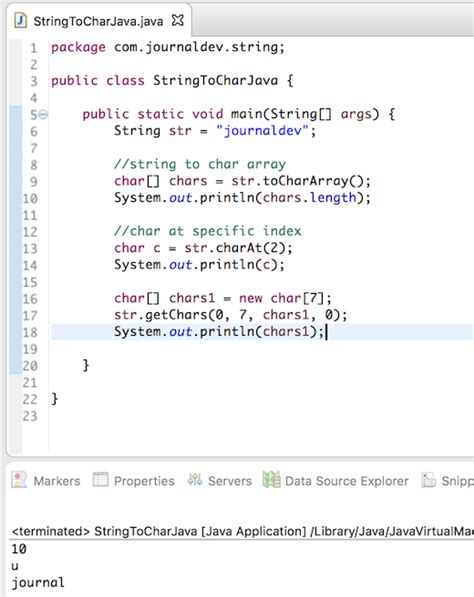 Java String Tochararray With Example Convert String To Char Hot Sex