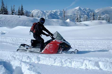 Full Day Backcountry Snowmobiling Tour In Golden Bc