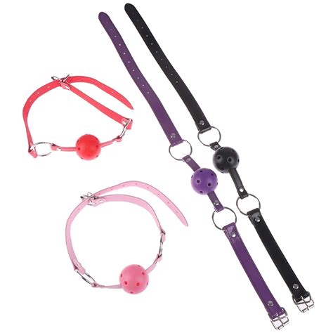 Adult Slave Harness Silicone Ball Open Mouth Gag Bdsm Bondage Fetish Mouth Restraints Sex Toy