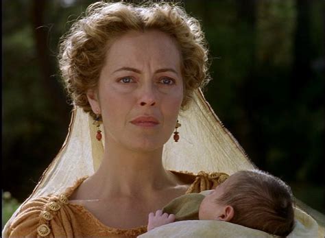 This Is Penelope Odysseuss Wife Holding Their Child Telemachus