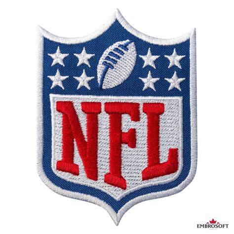 Nfl Logo Patch National Football League Emblem Size 26 X 35 Inches