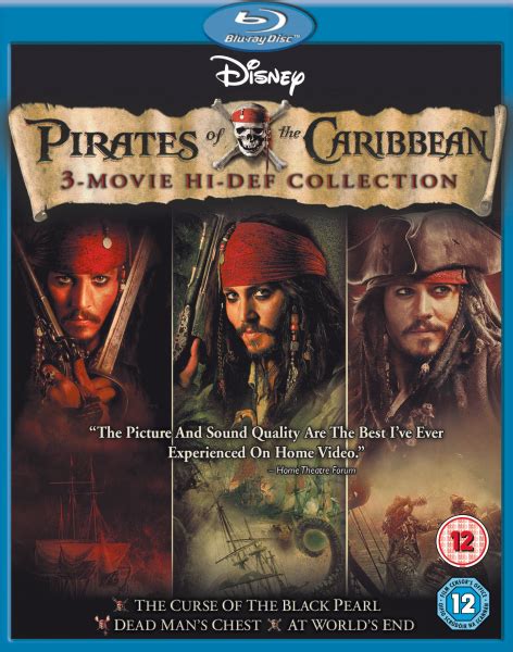 Captain of the black pearl and legendary pirate of the seven seas, captain jack sparrow is the irreverent trickster of the caribbean. Pirates Of The Caribbean 1 - 3 Boxset Blu-ray - Zavvi UK