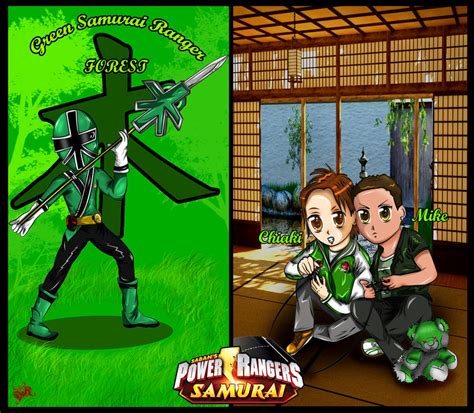 Green Samurai Ranger By Dk Darkkitty On Deviantart