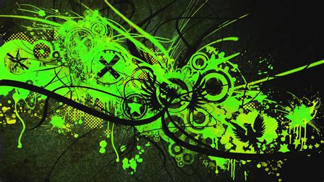 Green Artistic Cross Hd Abstract Wallpapers Hd