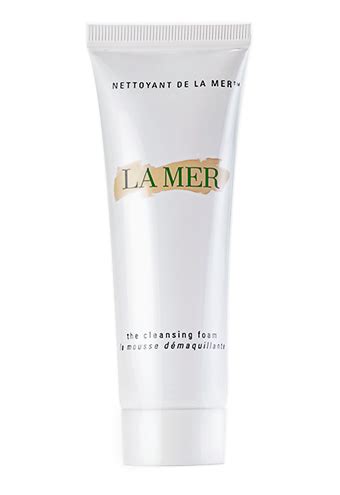 Your good skin acne clearing calming cream cleanser. La Mer The Cleansing Foam Sample