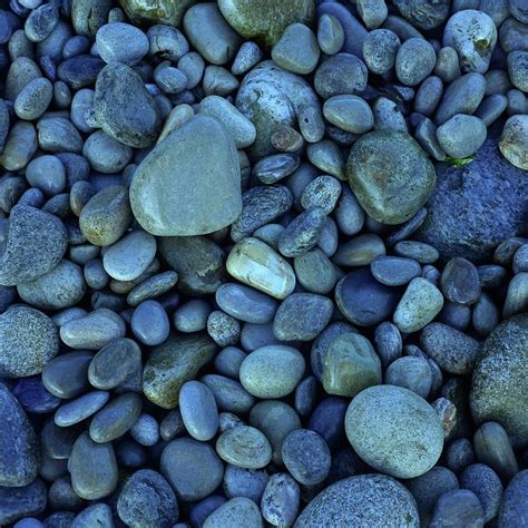 Blue Pebbles By April30