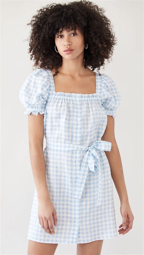 the 26 best gingham dresses to wear this season who what wear