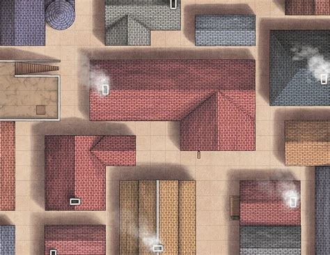 An Urban Battle Map Here This Time Of An Alleyway Landscape Plenty Of