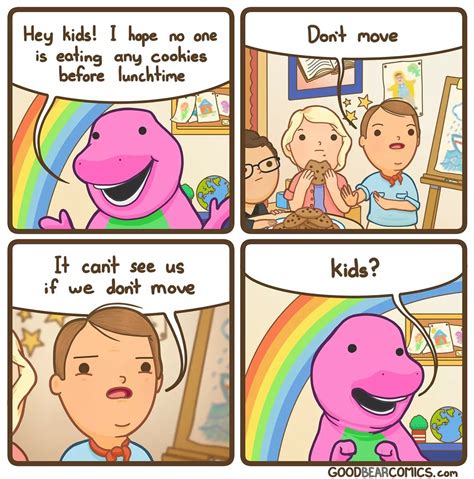 Barney The Dinosaur Comic Super Funny Memes Funny Pictures Really