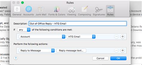 Sollte diese adresse schon für eine/n andere/n studierende/n vergeben worden sein, wird an den. Wie man eine Abwesenheitsnotiz in Apple Mail für Mac | AllInfo