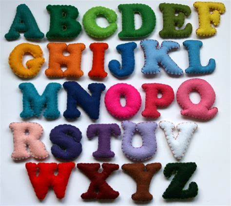 Creative Ideas For You How To Make Felt Letters Alphabet Magnets