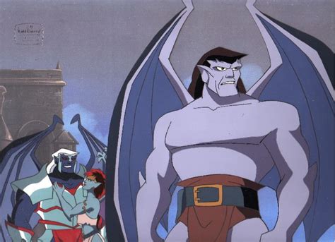 Thailog Demona And Goliath From Disneys Gargoyles Gargoyles Disney