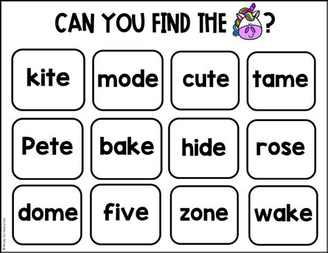 Hide And Seek Game For Kindergarten And First Grade Rhody Girl Resources