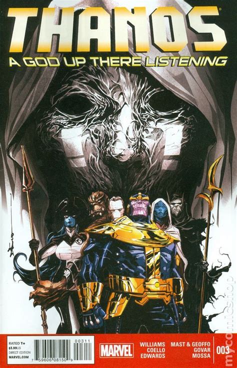 Thanos A God Up There Listening 2014 3 Comics Marvel Comic Books