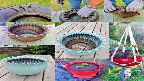 Take your old tires and turn them into something amazing! Charming DIY Ideas How to Reuse Old Tires - YouTube