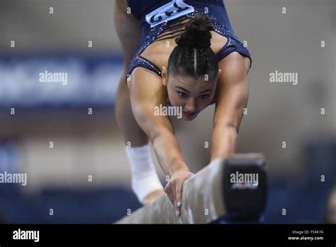 Fort Worth Texas Usa Th Apr Kyla Ross From Ucla Warms Up On The Balance Beam During