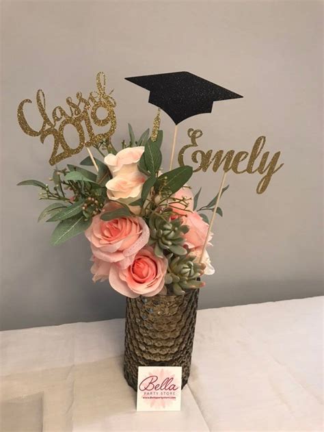 Graduation Party Decorations 2019 Graduation Centerpiece Etsy