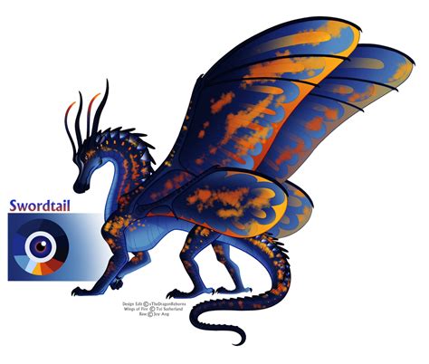 Swordtail By Xthedragonrebornx On Deviantart Wings Of Fire Dragons