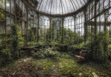 Buried Dreams Abandoned Victorian Greenhouses Jungle House