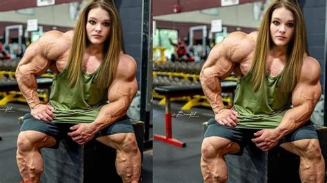 Woman With Huge Biceps Helen Ifbb Pro Fbb Strong Woman Youtube