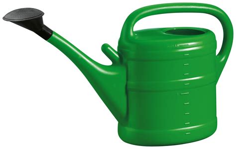 Buy Green Liter Watering Can With Rose Sprinkler Head For