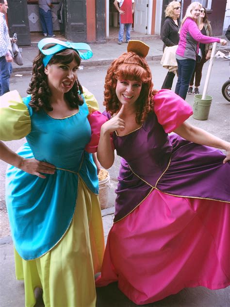 Cinderella Stepsisters Anastasia Drizella Mardi Gras 2015 Disfraces