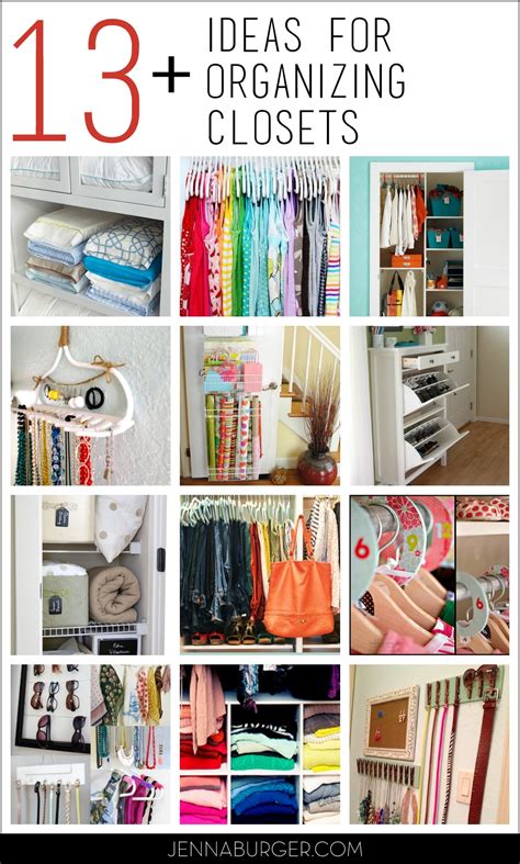Maybe you would like to learn more about one of these? 13+ Closet Organizing Ideas: Combat the Closet Clutter ...