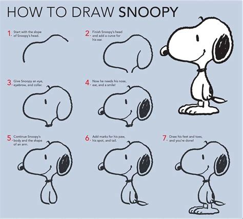 Https://techalive.net/draw/how To Draw A Snoopy