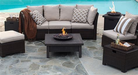 Walmart has walnew 4 pcs outdoor patio conversation furniture sets with cushioned tempered glassarked down from 249.99 to 168.87. Patio Furniture - Walmart.com