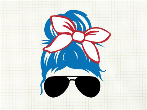 Check out our messy bun svg selection for the very best in unique or custom, handmade pieces from our digital shops. Messy Bun With Bow and Sunglasses Layered SVG File Set | Etsy