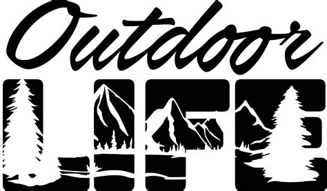 Outdoor Life Rv Vinyl Decal Large Vinyl Monogram Outdoor Life