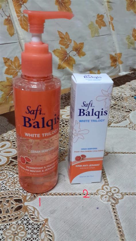 Aku rasa dah banyak kali buat review pasal safi balqis ni. Anugerah Terindah: Produk Safi Balqis White Trilogy