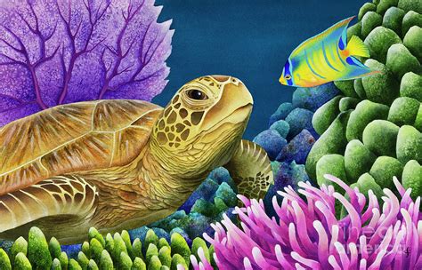 Reef Buddies Painting By Carolyn Steele