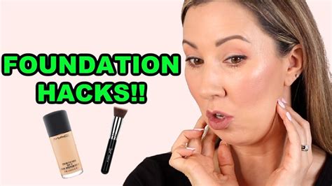 The Best Way To Apply Liquid Foundation With A Brush Youtube