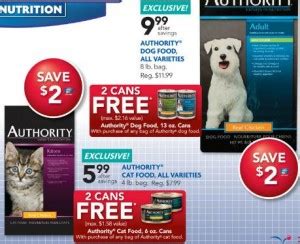 Grab a $5 discount on dog and cat weight management food from hill's. PetSmart: Authority Cat Food 4 lb. Bag + 2 Cans Only $0.99 ...