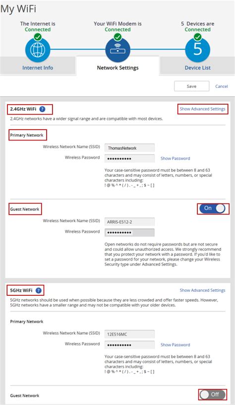 You can then tap your new wifi network name. Managing Your In-Home Network with My WiFi