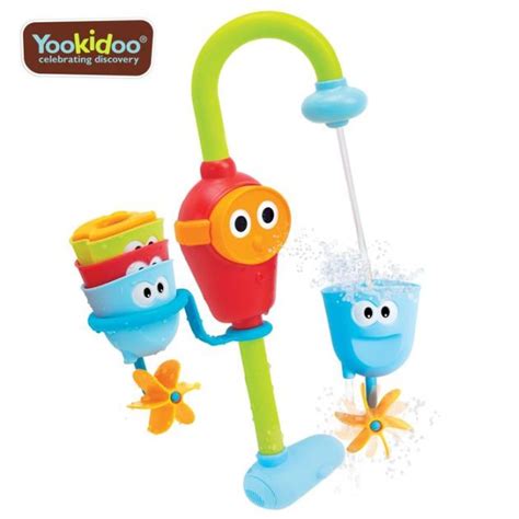 Yookidoo flow n fill spout. Available in: Item. Features: • A battery operated bath ...