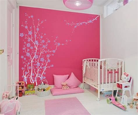 Nursery tree contemporary cherry blossom tree wall decal. Large Wall Tree Nursery Decal Japanese Magnolia Cherry ...