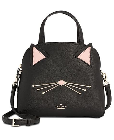 Kate Spade New York Cats Meow Cat Lottie Satchel And Reviews Handbags