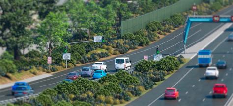 Sydney M4 Smart Motorway System Aimsun