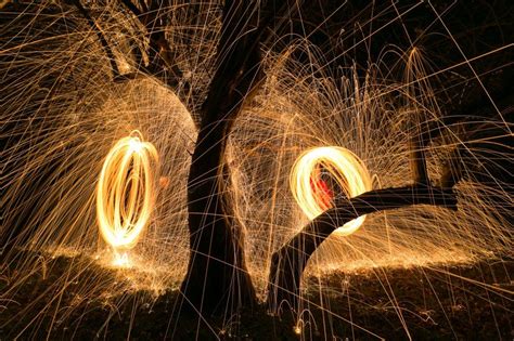 Out For A Spin Light Painting With Steel Wool Light Painting Steel