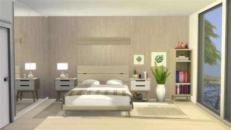Minimalist Bedroom By Illogical Sims Liquid Sims
