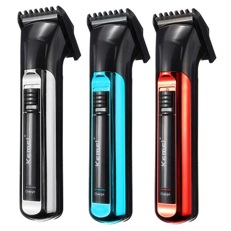 Typically, hair clippers are more powerful than beard trimmers and are better for trimming all different kinds of hair types easily (though some trimmers are specifically designed for both). KEMEI KM-731 Electric Hair Clipper Cordless Trimmer ...