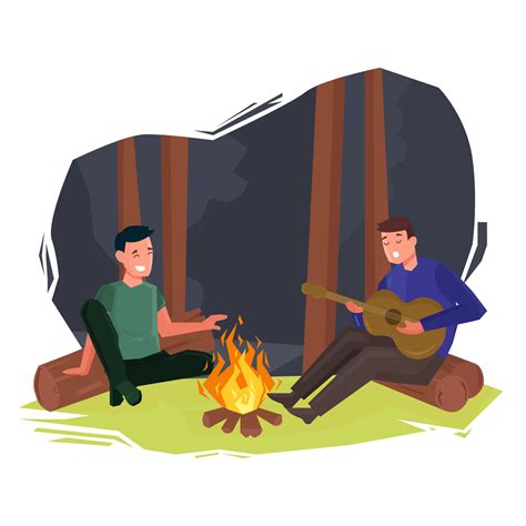 Для загрузки mod menu free fire 1.apk нажмите «скачать». Music Around Campfire Vector Illustration - Download Free ...