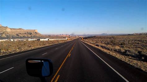 Us Highway 89 South Coming Into Arizona From Utah Youtube
