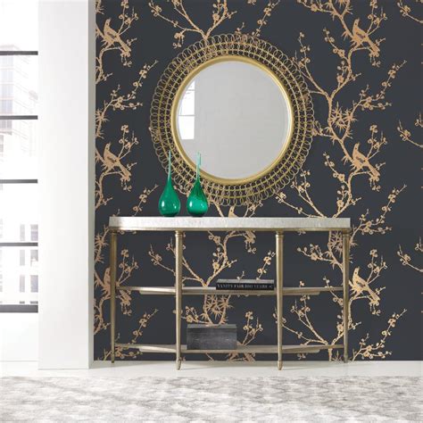20 Black And Gold Removable Wallpaper Pimphomee