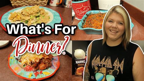 WHAT'S FOR DINNER | EASY, BUDGET FRIENDLY DINNER IDEAS | PANTRY DINNER