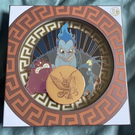 Disney Hercules 25th Anniversary Hades Pain And Panic Jumbo Pin New Le