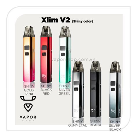 Bán COMBO OXVA XLIM V2 25W TINH DẦU TUỲ CHỌN PACK 3 POD chính hãng