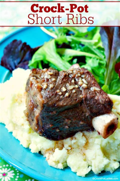 Crock-Pot Short Ribs - Crock-Pot Ladies